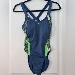 Nike One Piece Swimsuit - Size 12 EUC
